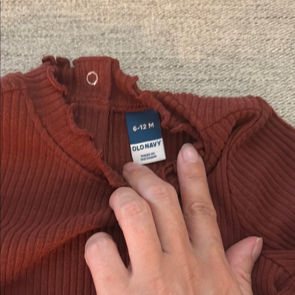 Old Navy Ribbed Rust Two-Piece Set - Picture 2 of 2